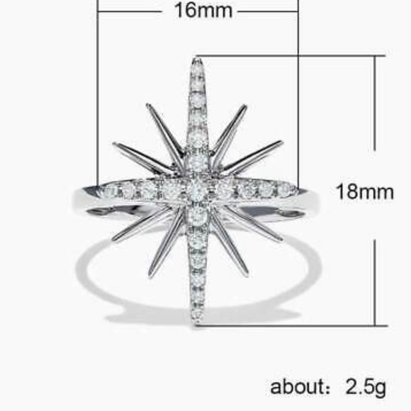 NWT 925 sterling silver ⭐️ Ring - Picture 2 of 4